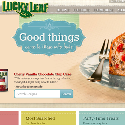 Lucky Leaf&reg; Website