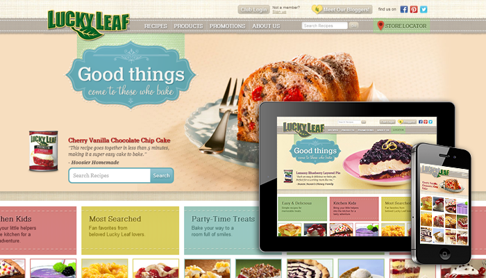 Lucky Leaf&reg; Website
